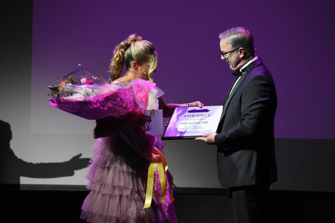 Ambassador Cruise Line welcomes first ship