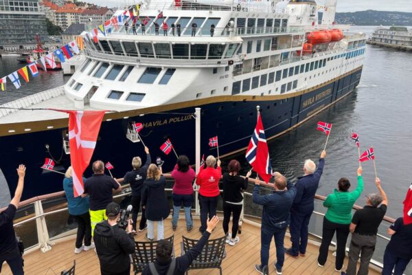 Havila Voyages, Havila Pollux arrival