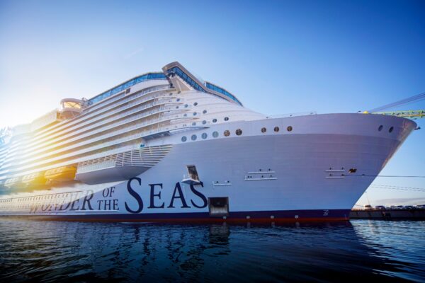 Royal Caribbean takes delivery of Wonder of the Seas