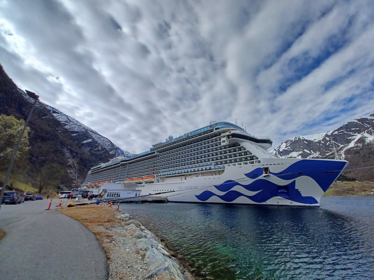 Princess Cruises Sky Princess in Norway