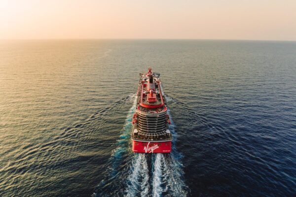 Virgin Voyages Resilient Lady sailing