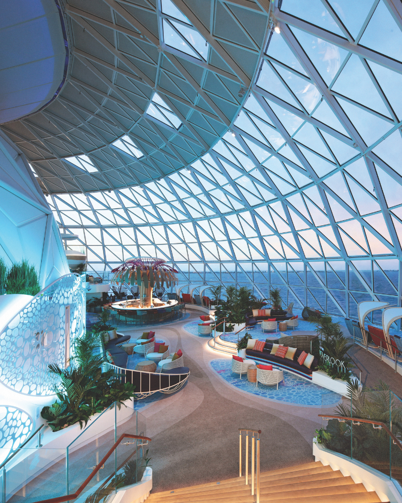 Icon of the Seas Overlook Bar