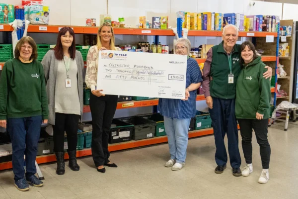 ROL Cruise, Colchester Foodbank